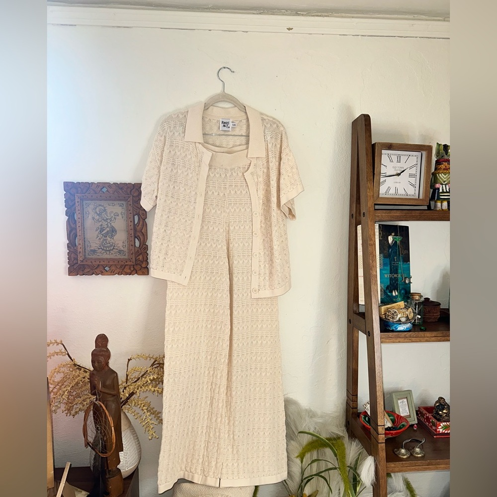 Princess Polly Beige Knit Ensemble
